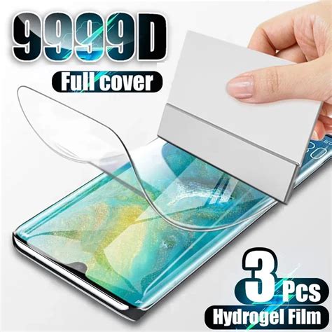 Pcs Hydrogel Film For Huawei Y Y Y Y Screen Protector