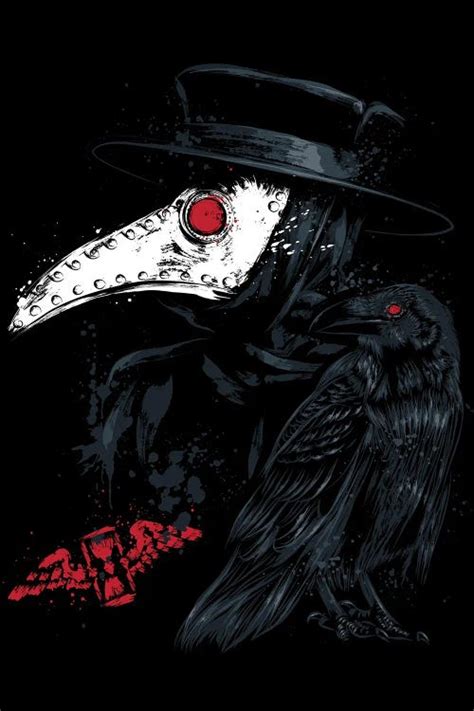 Plague Mask Art