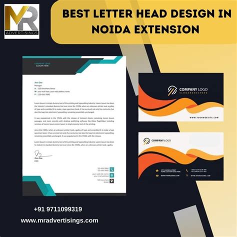 Best Letter Head Design In Noida Extension Utraditional Cat 9880