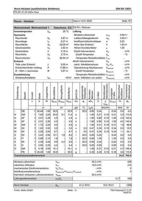Heizlastberechnung Nach Din Bis M Jetzt Kaufen Selfio
