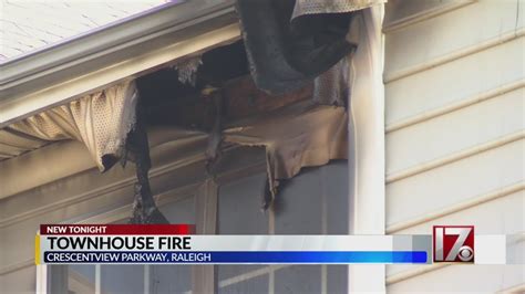 Residents Displaced After Fire Damages Raleigh Townhouses Youtube