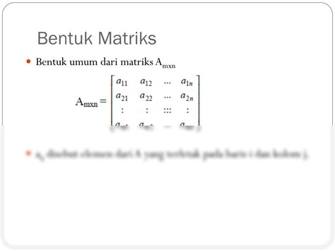 solution jenis  operasi matriks algoritma linier  matrix studypool