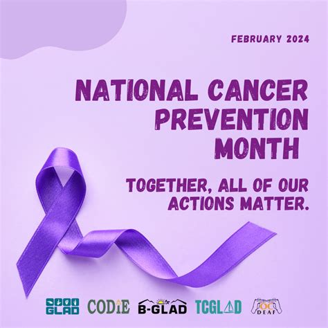 National Cancer Prevention Month - GLAD