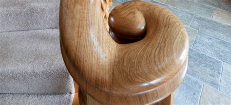 Traditional Oak Staircase With Barley Twist Spindles