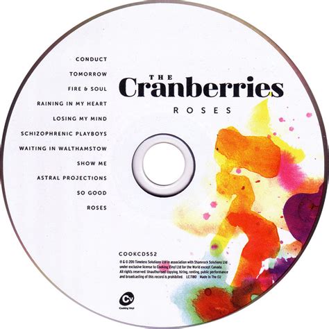 Album Roses Skupiny The Cranberries Hudební Knihovnacz