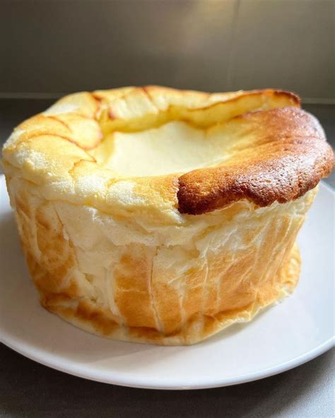 A Baked Pastry Sitting On Top Of A White Plate