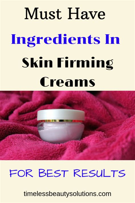 Unveiling The Science Of Skin Firming A Comprehensive Guide To