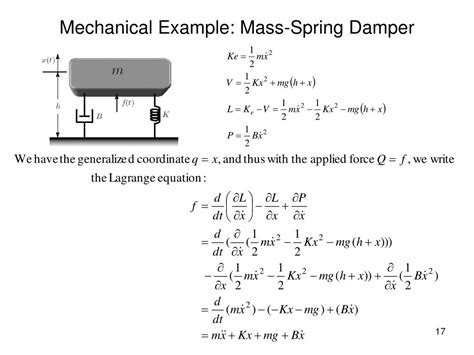 Ppt Lagrange Equations Use Kinetic And Potential Energy To Solve For