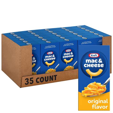 Kraft Original Flavor Macaroni and Cheese Dinner (7.25 oz Boxes (Pack