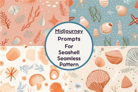 Seashell Seamless Pattern Graphic by Milano Creative · Creative Fabrica