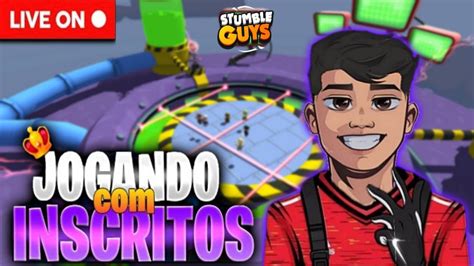 💙 Stumble Guys Ao Vivo 💙 Augusto 💙 Jogando Com Inscritos 💙 Live On 12k Youtube