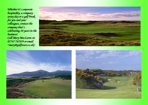 Exclusive Golf Tours | Golf South Ayrshire