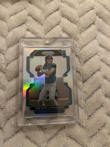 Panini Prizm Rookie Silver Prizm Trevor Lawrence Rc Ebay