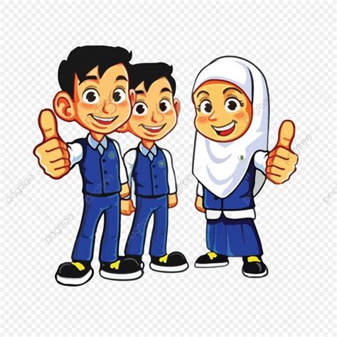 kumpulan gambar anak sekolah kartun terbagus  terlengkap blog