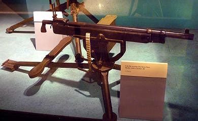 US Colt M1895 44 Caliber Machine Gun Firearms Thru History