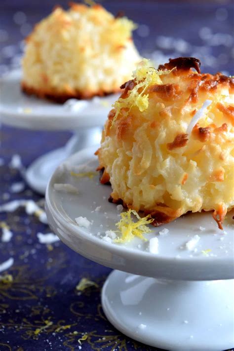 Lemon Coconut Macaroons Lord Byron S Kitchen