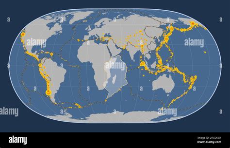 Forma De La Placa Tect Nica Somal En El Mapa De Contorno S Lido En La