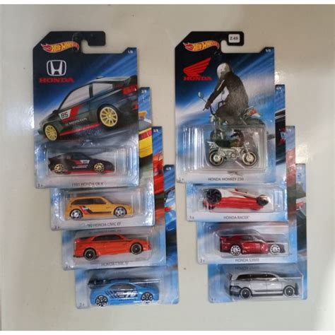 Jual Z Hot Wheels Honda Th Anniversary Complete Set Shopee Indonesia