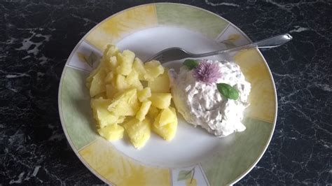 Kochen Und Backen Wie Fr Her Kr Uterquark Mit Kartoffeln Oder Wei Er