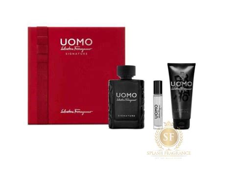 Uomo Signature By Salvatore Ferragamo For Men Perfume Giftset Splash