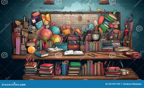 Student Banner in a Modern Style Stock Illustration - Illustration of ...