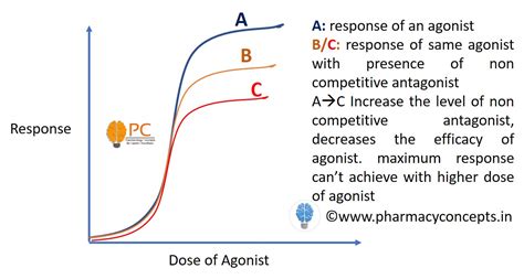 Receptor Theories And Dose Response Relationship Pharmacy Concepts