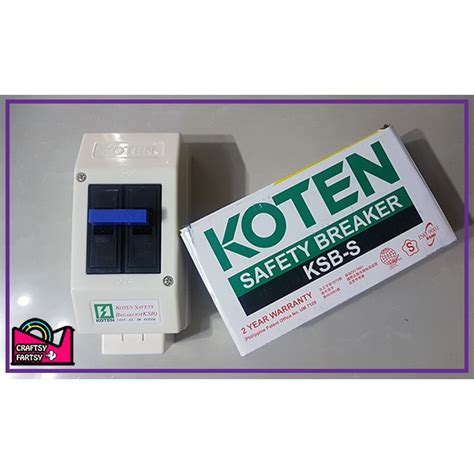 Koten Safety Breaker W Aircon Outlet KSB S Shopee Philippines