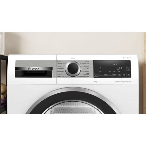 Bosch Serie 6 WQG245D0IT Tumble Dryer Freestanding Front Load 9 Kg A