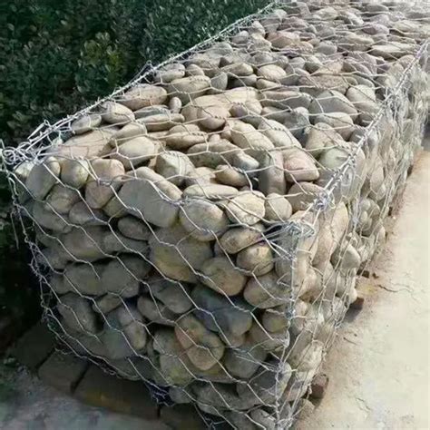 Hot Dipped Galvanized Hexagonal Gabion Box Gabion Retaining Wall River