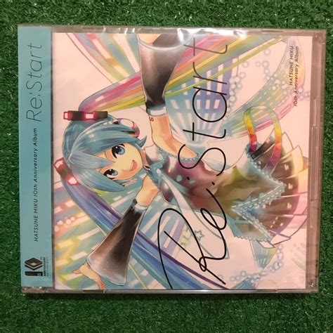 Cd Album Hatsune Miku Th Anniversary Album Re Start Kyou Hobby Shop