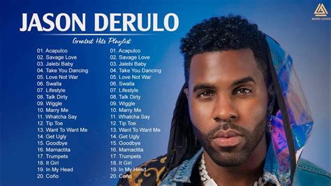 JasonDerulo Greatest Hits Full Album - Best Songs Of JasonDerulo ...