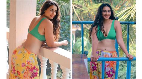 Megha Shukla Silky Navel Cleavage Exposed In Bikini Tops
