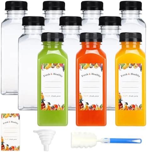 Amazon Oz Juice Bottles With Caps For Juicing Pack