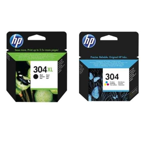 Pack De 2 Cartouches Jet D Encre HP 304XL BHPN9K08 Noir Et Tri Couleur