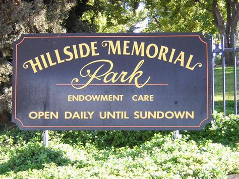 Hillside Memorial Park Cemetery