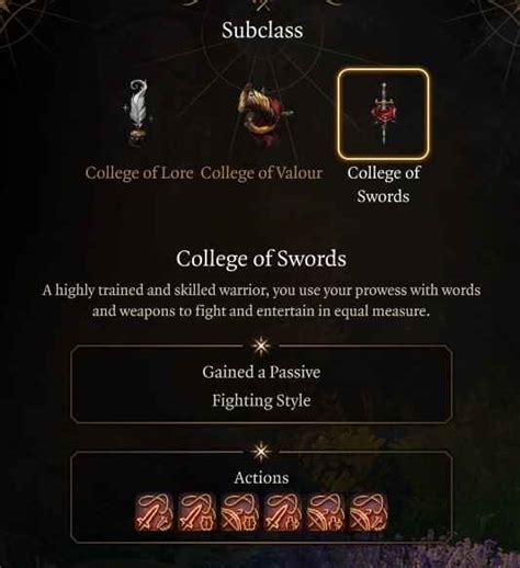 Best Baldurs Gate College Of Swords Bard Build Guide Deltia S Gaming