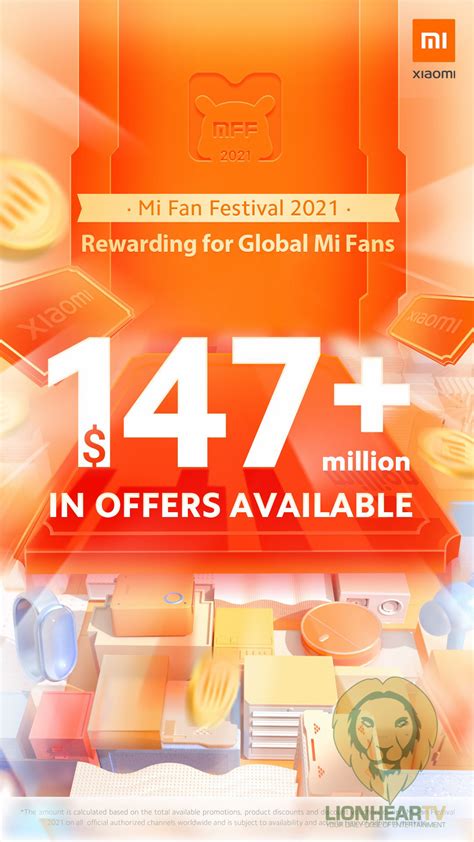 Xiaomi Celebrates Mi Fan Festival 2021 LionhearTV