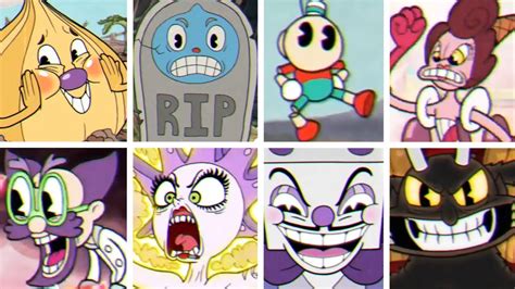 Cuphead All Bosses No Damage Youtube
