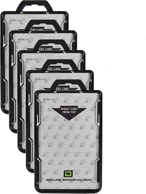 Amazon Id Stronghold Pack Of Rfid Blocking Secure Badge