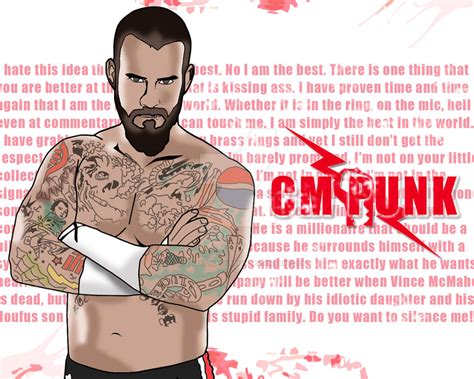 Cm Punk Illustration By Allenthomasartist On Deviantart