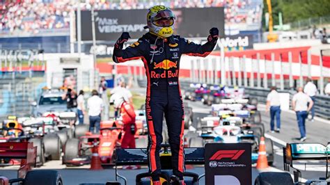 Max Verstappen Victoire Grand Prix D Autriche 2019 Formule 1 Red Bull