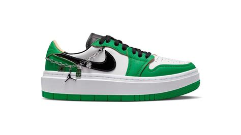 Sneakers Release Jordan 1 Elevate Low SE Lucky Green Black White