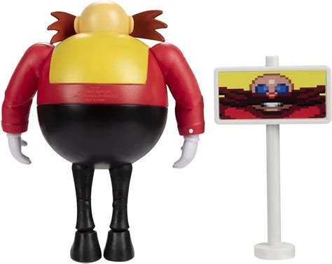 Sonic The Hedgehog Wave Dr Eggman Action Figure Classic With Goal