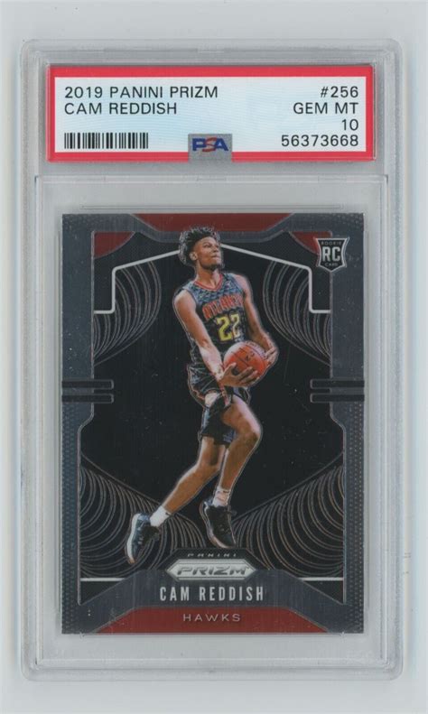 Panini Prizm Basketball Rookie Cam Reddish Rc Psa Ebay