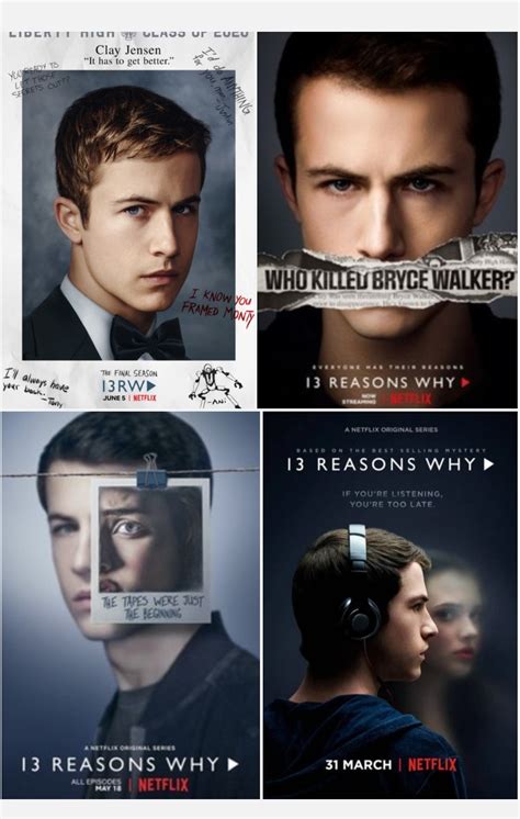 13 Reasons Why Season 4 Poster Lukisan