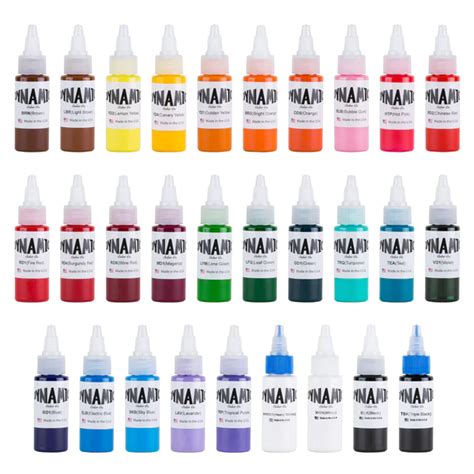 Tattoo Ink set – Dynamic Color Master Set 1oz - Hildbrandt Tattoo Supply