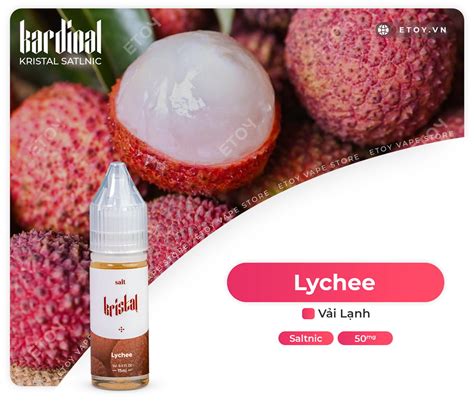 Kardinal Kristal Salt Lychee Ml Kardinal Kristal V V I L Nh