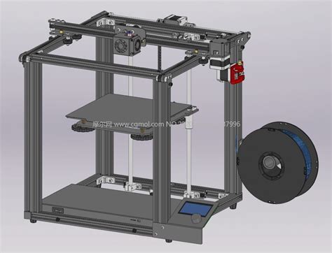 恩德3d打印机solidworks模型 网盘下载 机械工具模型下载 摩尔网cgmol