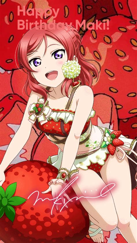 Happy Birthday Maki Feed Community Idol Story Love Live