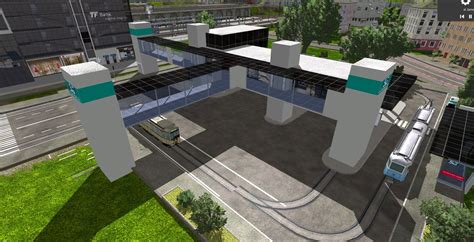 Tbbhf Tram Und Bus Bahnhof Buildings Infrastructure And